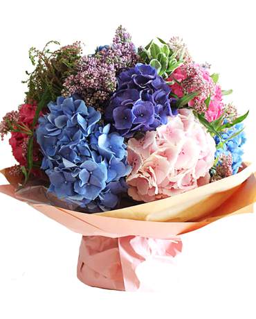 10 Hydrangea Bouquet for Valentine's Day 十全十美（情人節花束）