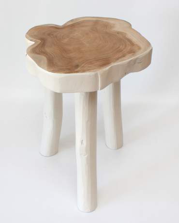 Pot stool teak wood 柚木花盆小櫈