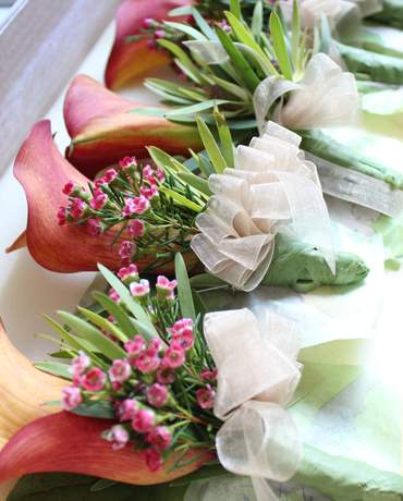 Corsage Calla Lily 馬蹄蘭襟花