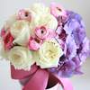 



                                                        Hydrangea Roses Wedding Bouquet