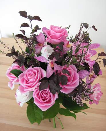 Garden Style Wedding Bouquet 田園式花球