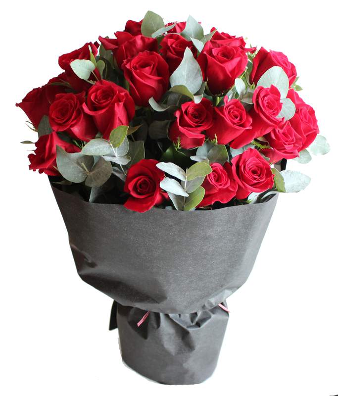 



                                    30 American Red roses