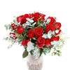 



                                                        24 Red Roses in Vase