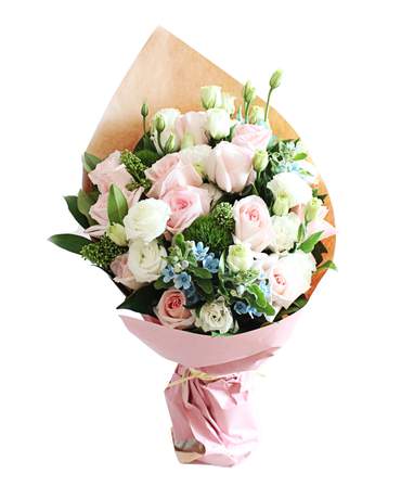 Pink Roses bouquet 情話綿綿