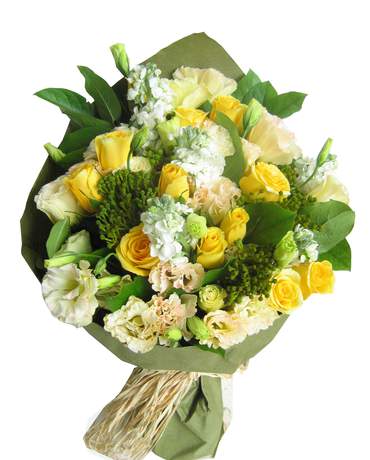 Yellow Roses bouquet 可愛迷人