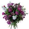 



                                                        Purple Carnations Bouquet